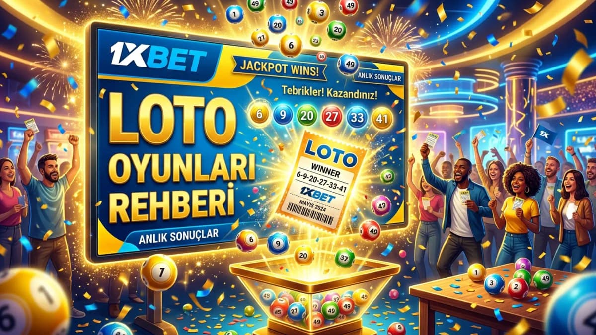 1xBet Loto Oyunları: Çeşitler, Kurallar ve Kazanma İpuçları