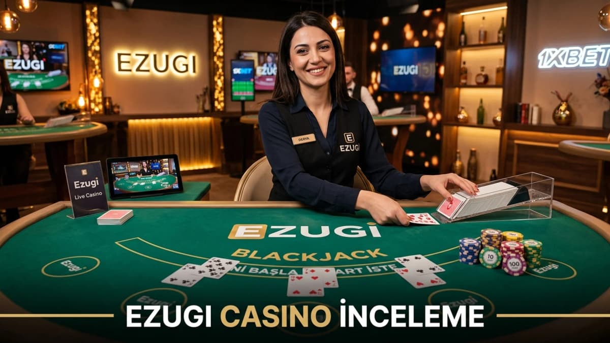 Ezugi Canlı Casino İncelemesi: Blackjack, Rulet ve Bakara