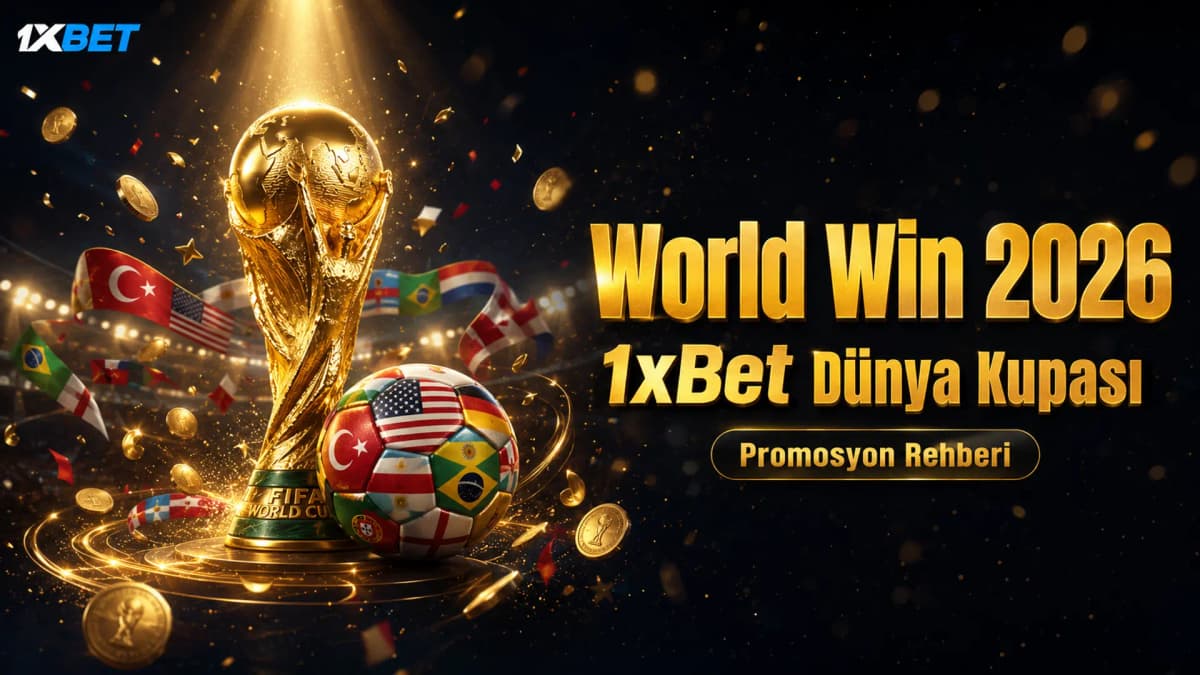 World Win 2026: 1xBet Dünya Kupası Promosyonu — Tam Rehber