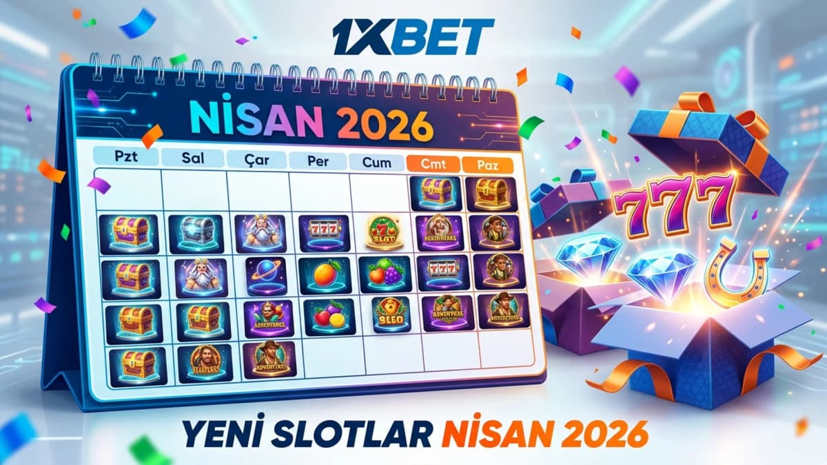 Yeni Slot Oyunları Nisan-Mayıs 2026: 1xBet'te Bu Ay Neler Var?