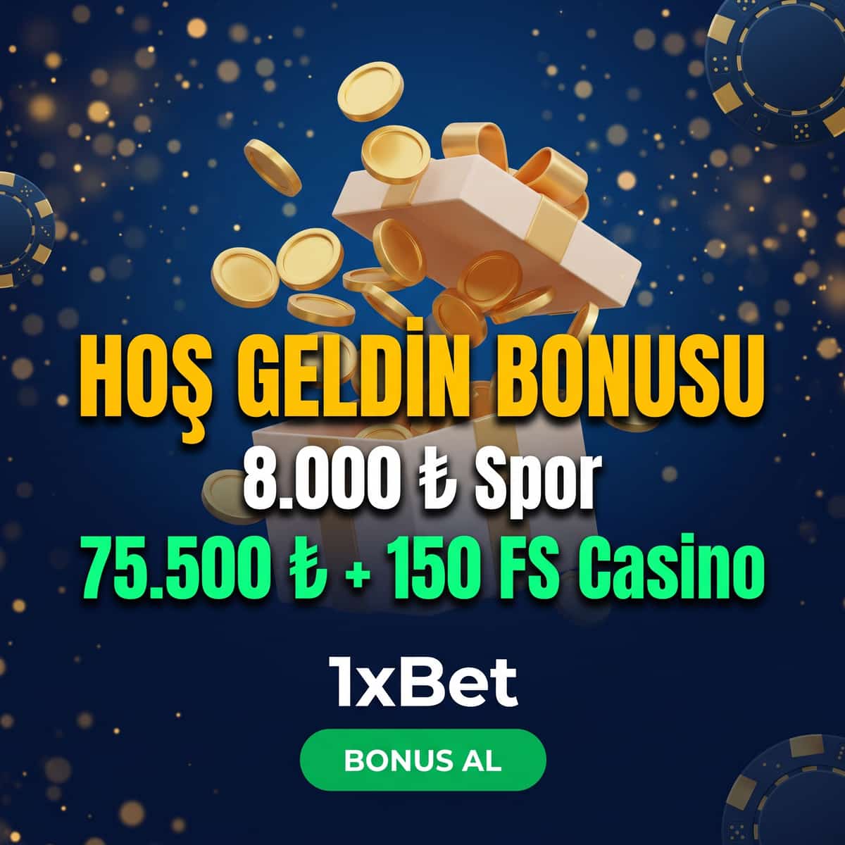 İlk Para Yatırmaya Özel Hoş Geldin Bonusu