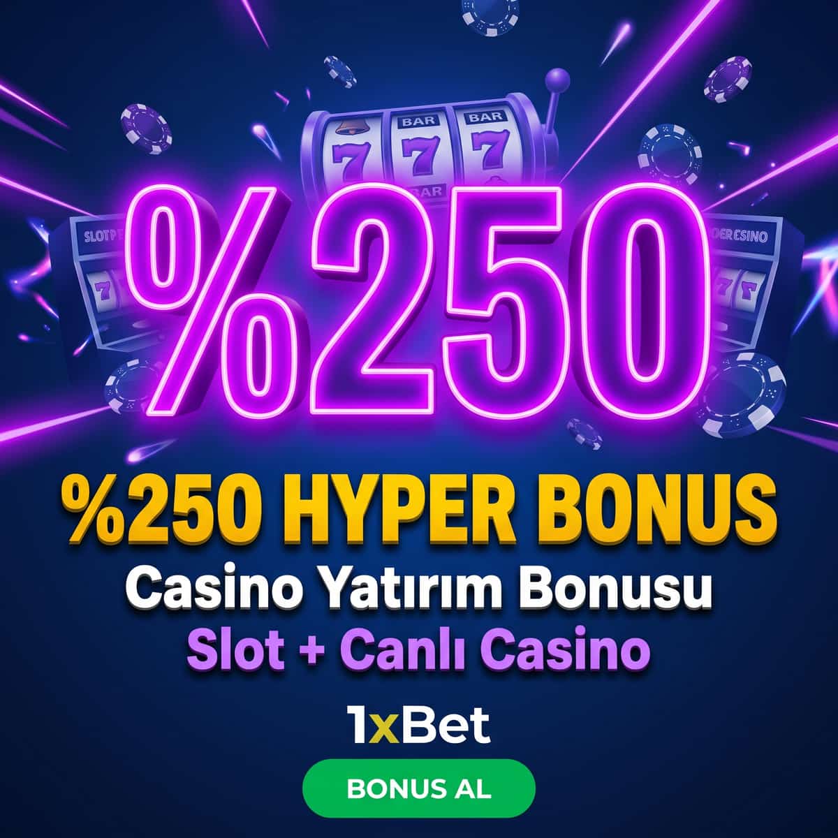 Hyper Bonus — %250'ye Varan Casino Bonusu