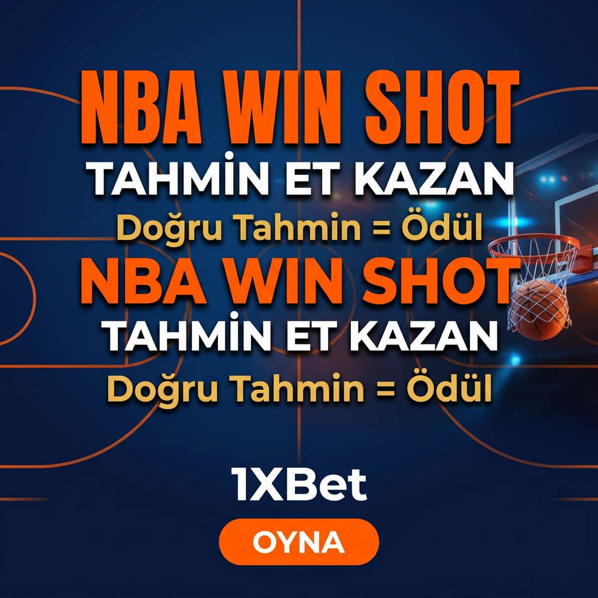 NBA Win Shot — Doğru Tahminle Ödül Kazan